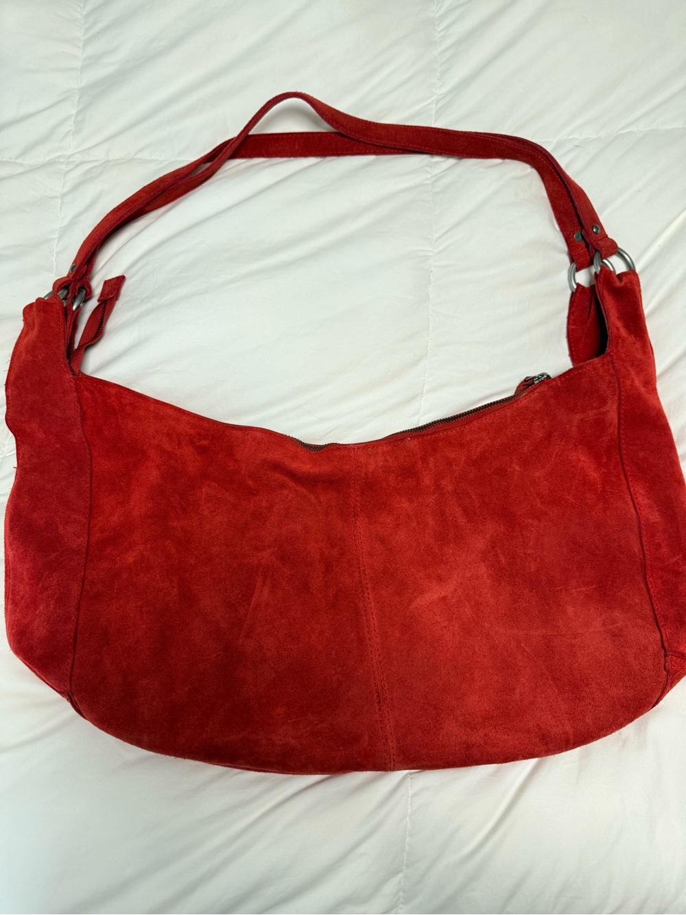 Free People Roma Suede Shoulder Bag